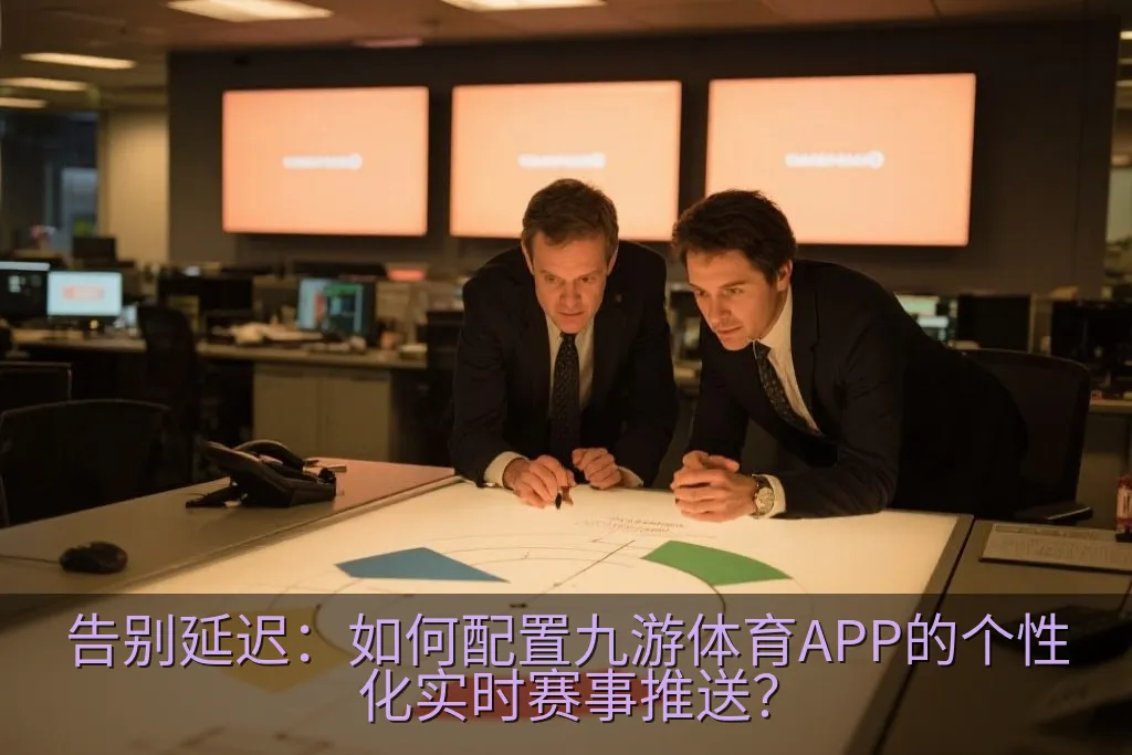 抽象的智能手机设置界面插图，展示通知开关与后台性能优化选项，科技感强